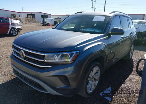 2021 Volkswagen Atlas 3.6L V6 Se W/Technology from USA, damaged, VIN 1V2WR2CA5MC550815